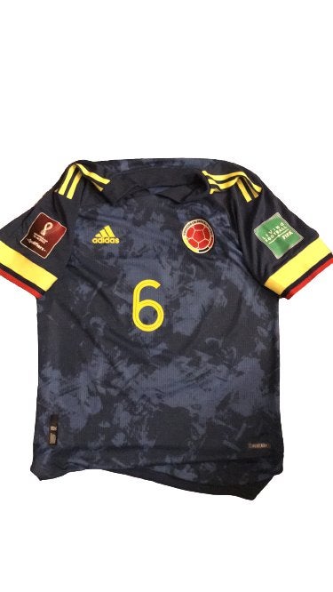 Matchworn shirts colombia, Sport en Fitness, Voetbal, Ophalen, Zo goed als nieuw, Shirt