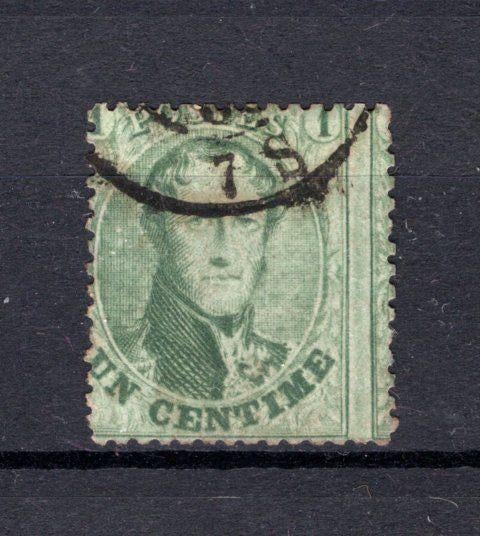 (B) 13 gestempeld 1863 - Getande medaillons - 4, Ophalen of Verzenden, Gestempeld, Gestempeld