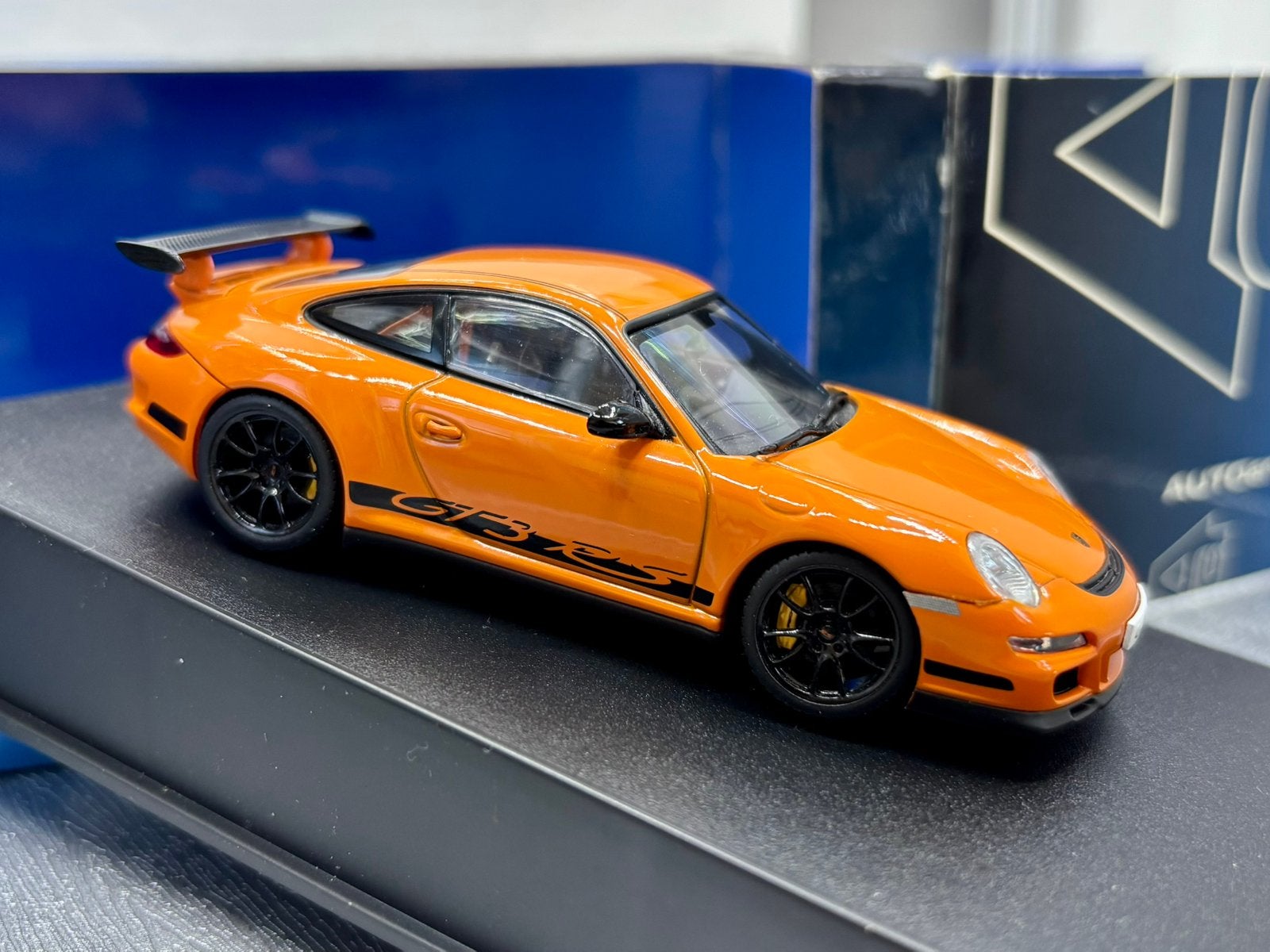 1:43 Porsche 911 GT3 RS, Hobby en Vrije tijd, Modelauto's | 1:43, Ophalen of Verzenden, Zo goed als nieuw