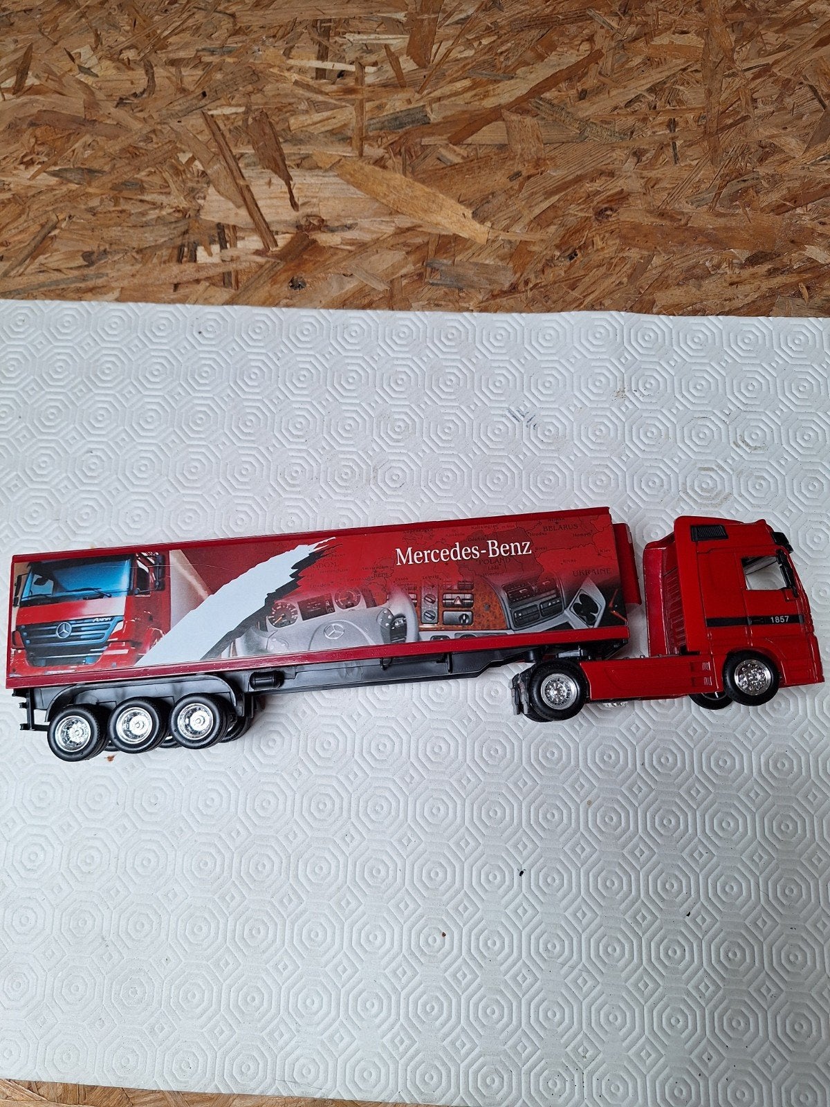 VRACHTWAGEN MERCEDES, Hobby en Vrije tijd, Ophalen