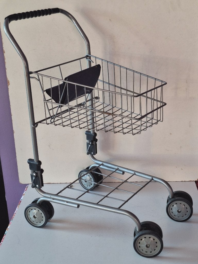 Joli vieux "caddie" jouet en métal, Antiquités & Art, Antiquités | Jouets, Enlèvement ou Envoi