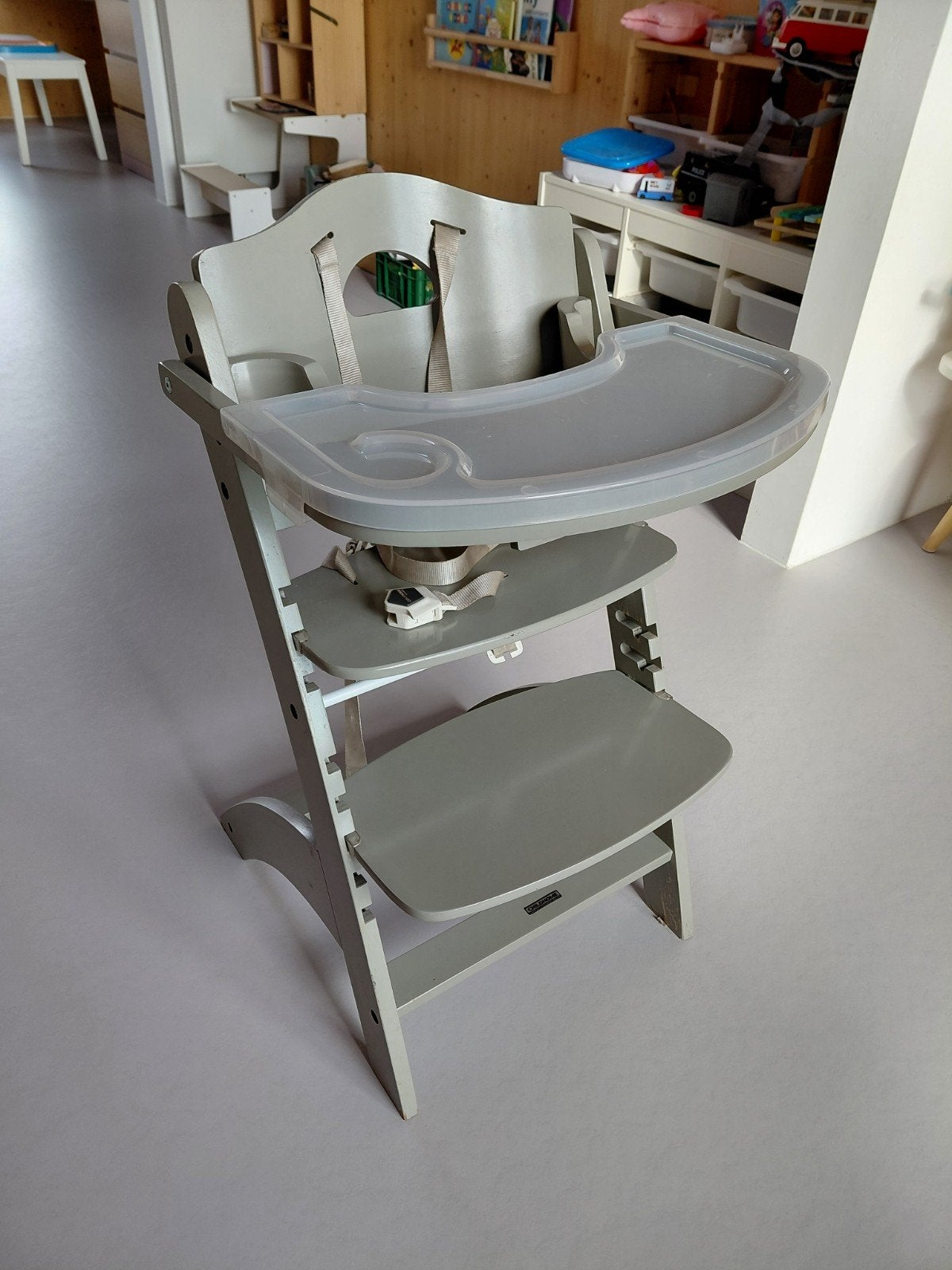 Childhome Evosit meegroeistoel met afneembaar eettablet, Kinderen en Baby's, Ophalen, Gebruikt, Meegroeistoel, Aanschuifbaar