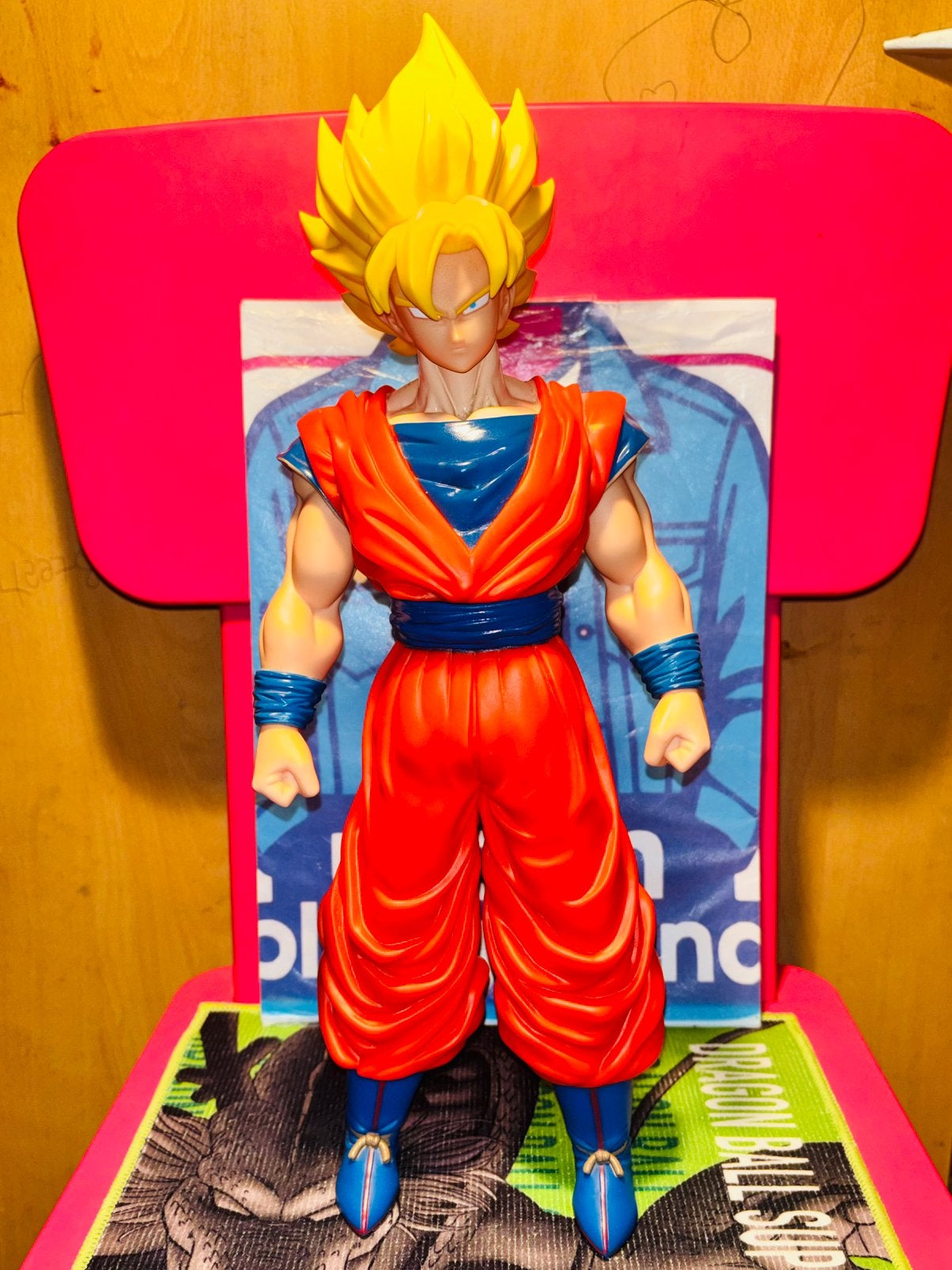 Dragon Ball Super Saiyan Goku  -figuur, Kinderen en Baby's, Speelgoed | Actiefiguren, Ophalen of Verzenden, Gebruikt