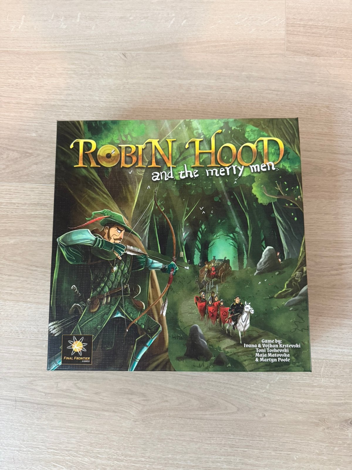 Boardgame - Robin Hood and the merry men, Hobby en Vrije tijd, Gezelschapsspellen | Bordspellen, Drie of vier spelers, Ophalen