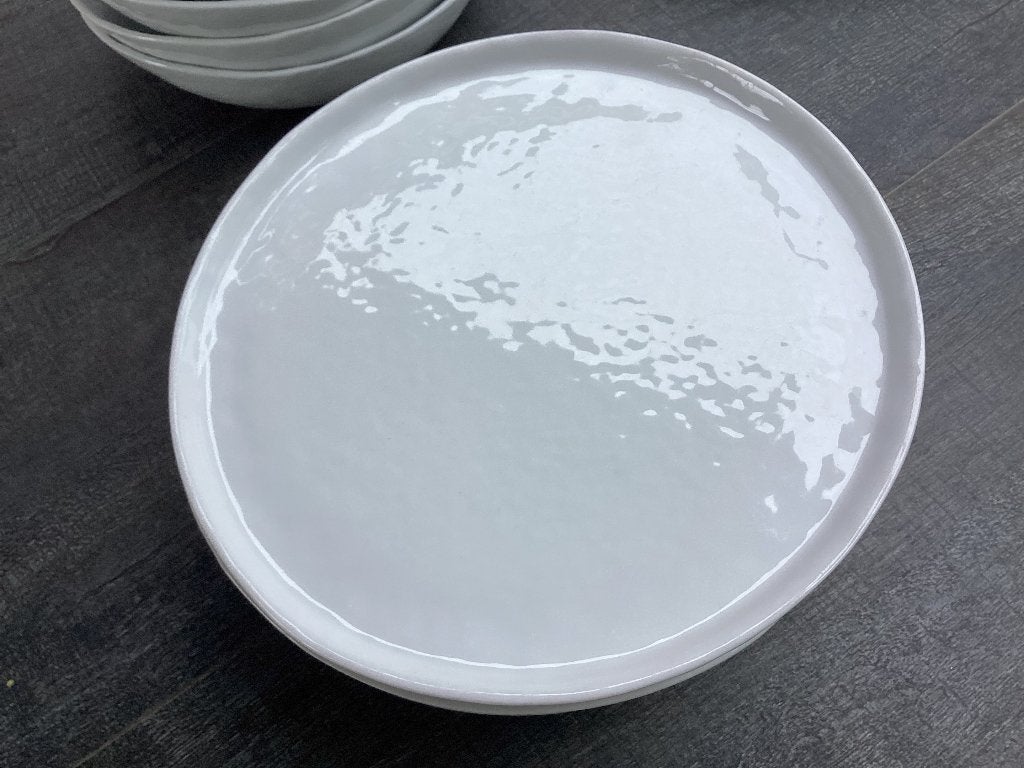 Eetservies, Uni, Assiettes(s), Poterie, Comme neuf
