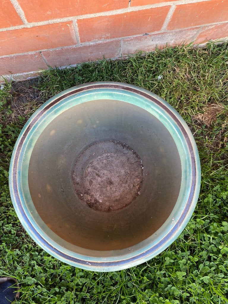 Bloempot, Tuin en Terras, Bloempotten, Gebruikt, Rond, Minder dan 40 cm, Balkon