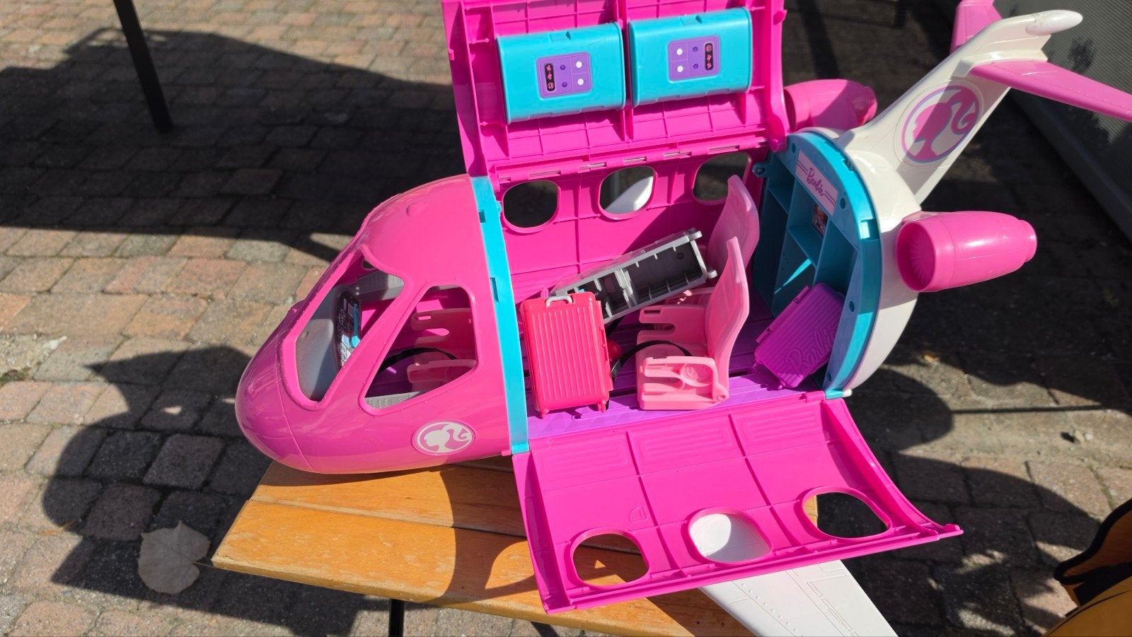 barbie vliegtuig, Enlèvement, Comme neuf, Barbie