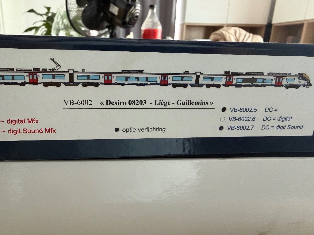 SNCB nmbs desiro, Collections, Trains & Trams, Enlèvement ou Envoi, Neuf, Train, Modèle réduit