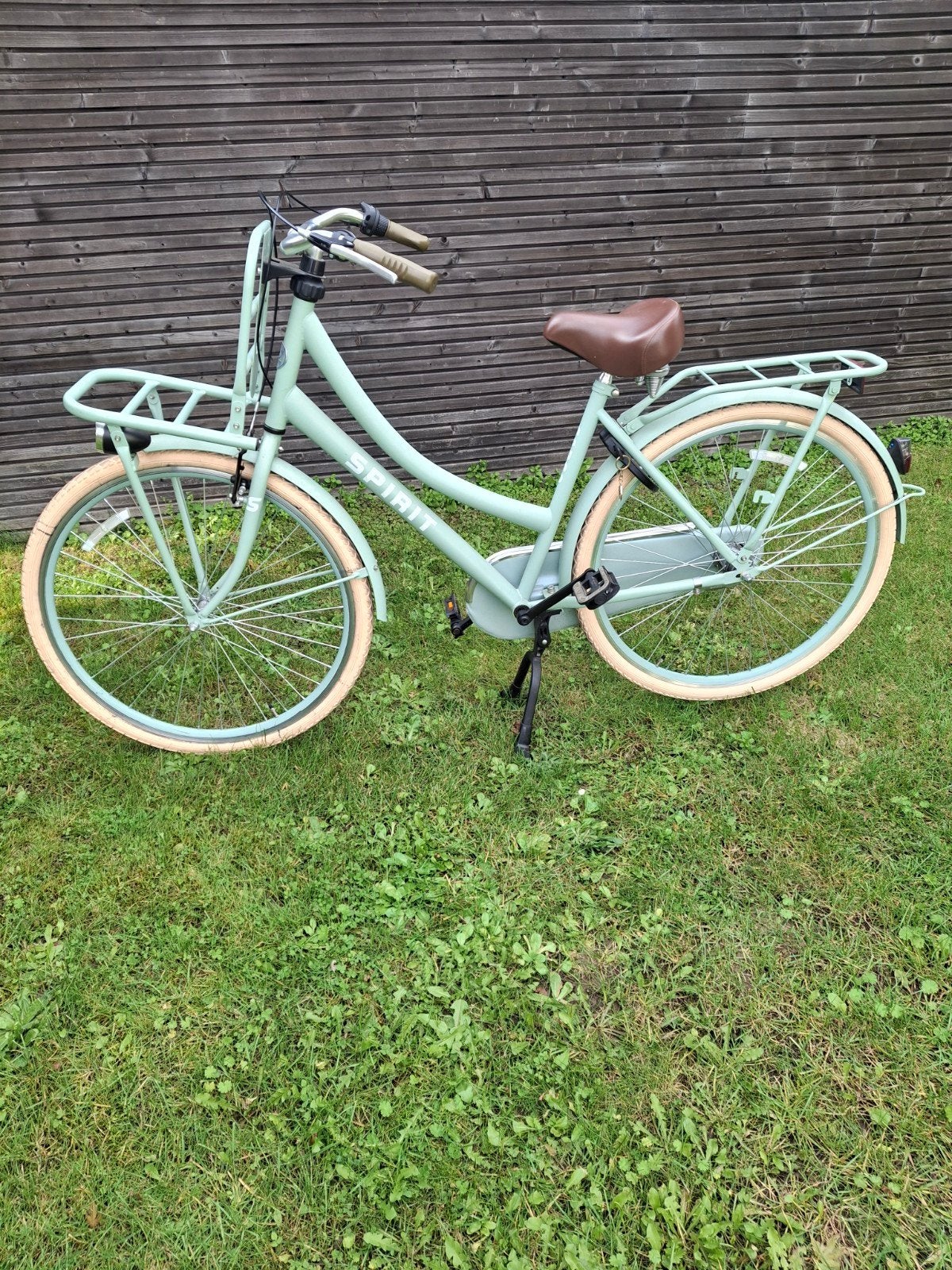 damesfiets, Ophalen