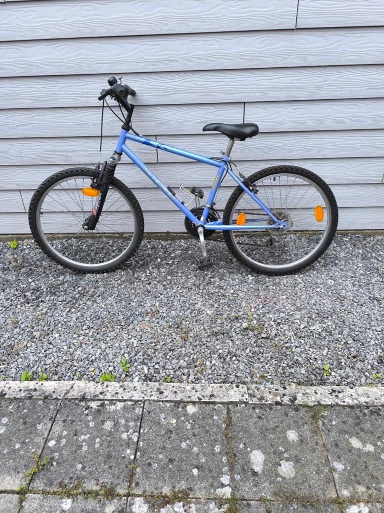 Fiets voor meisjes van 10 tot 13 jaar, Ophalen
