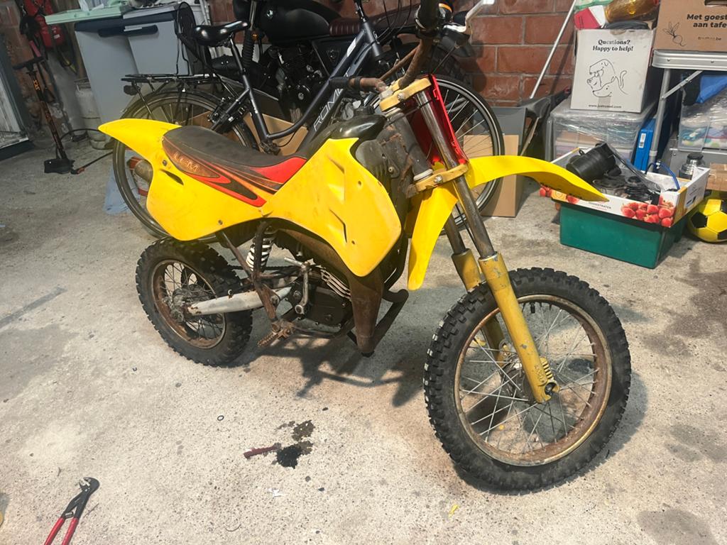 Pitbike lem lx3 sport, Vélos & Vélomoteurs, Mini Bikes, Midi Bikes & Pit Bikes, Utilisé, Pit Bike, Frein à tambour, Enlèvement