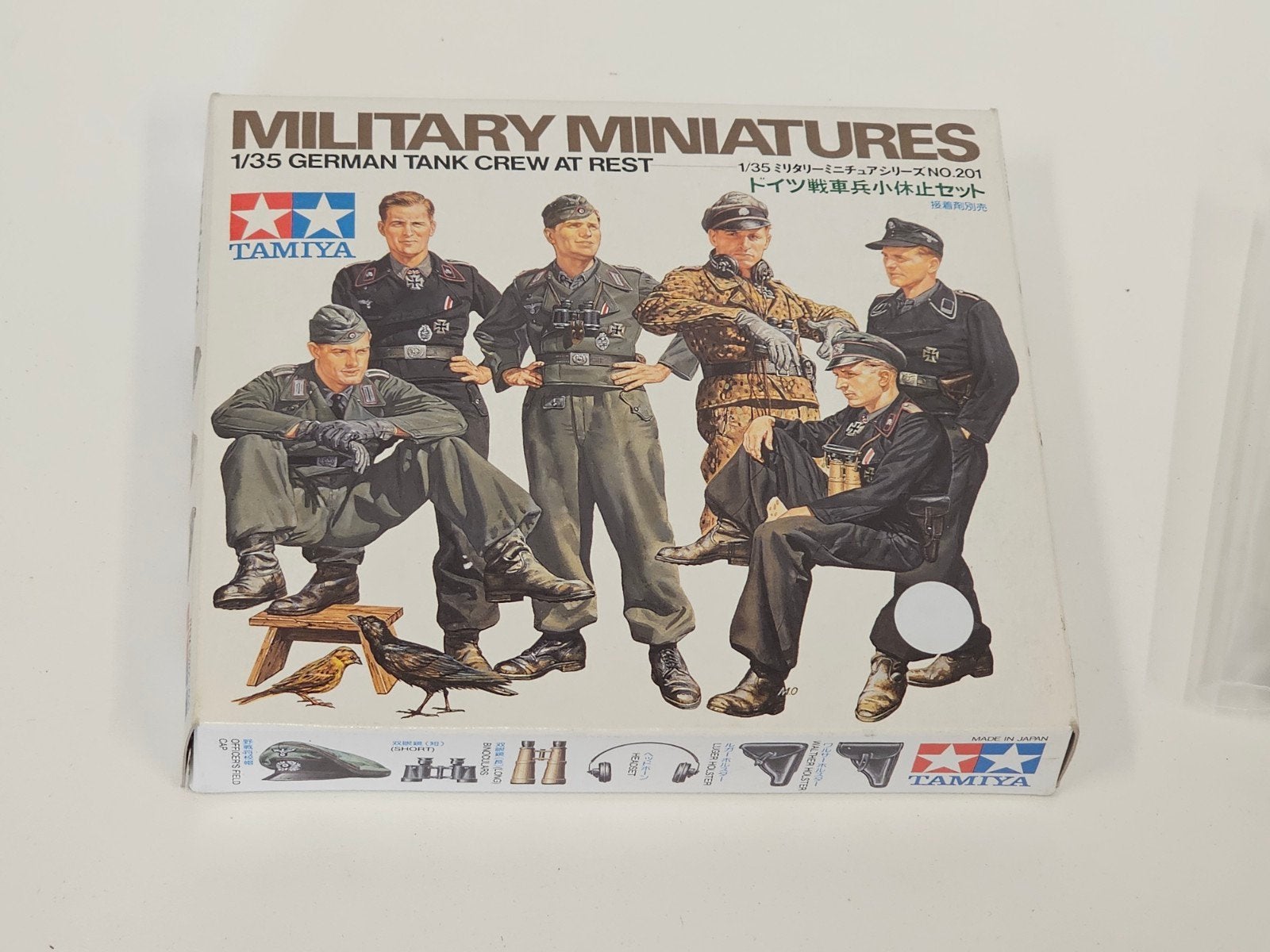 Tamiya 1/35 schaalmodelbouwset 35201, Duitse tankbemanning i, Ophalen of Verzenden