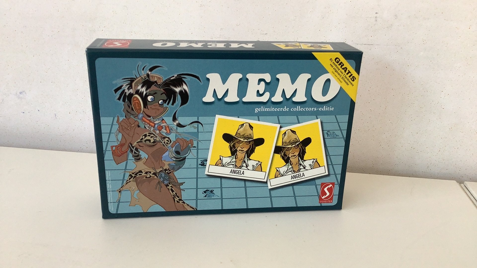 Silvester memo spel - onbespeeld, Ophalen of Verzenden