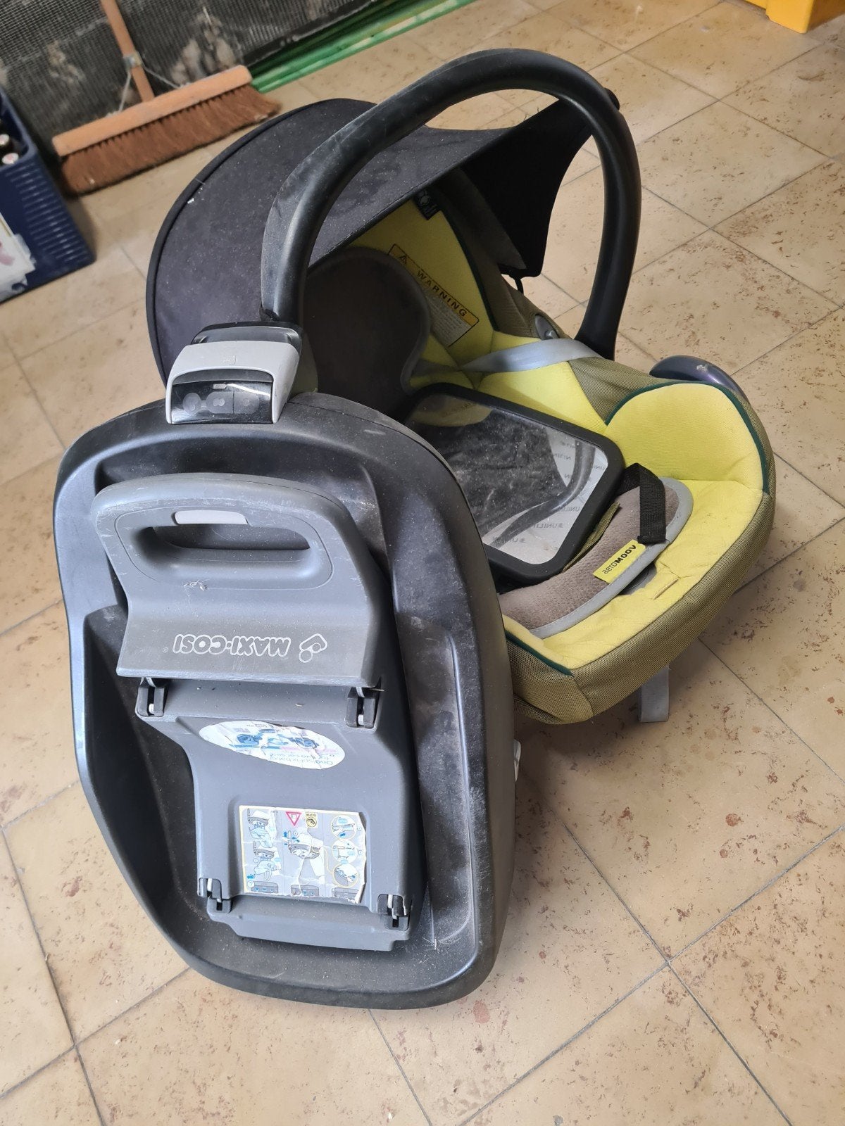 maxi cosi & isofix, Enlèvement, Isofix