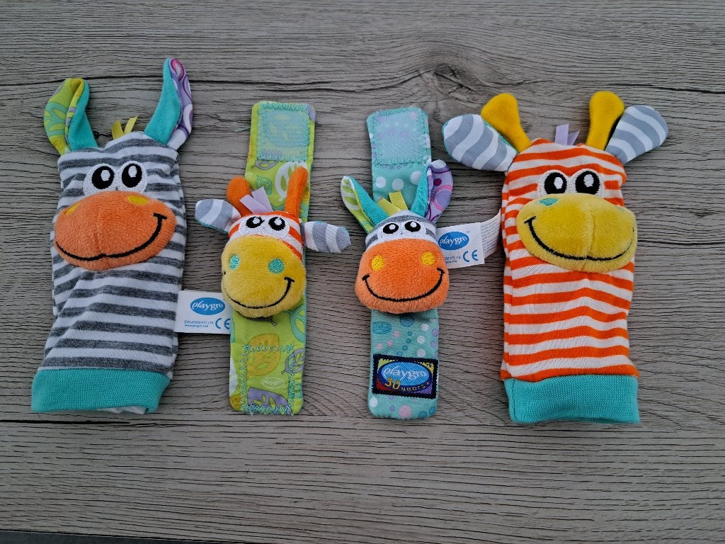 Ensemble de hochets Playgro pour poignets et pieds, Enlèvement, Comme neuf