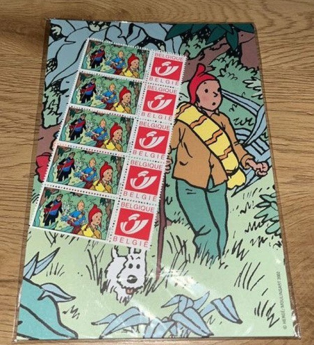 Set écriture Tintin / Kuifje sous blister, Collections, Enlèvement, Tintin