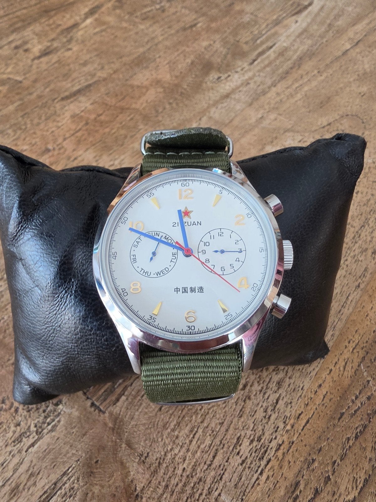 2I Zuan Automatic, Handtassen en Accessoires, Overige merken, Staal, Polshorloge, Overige materialen