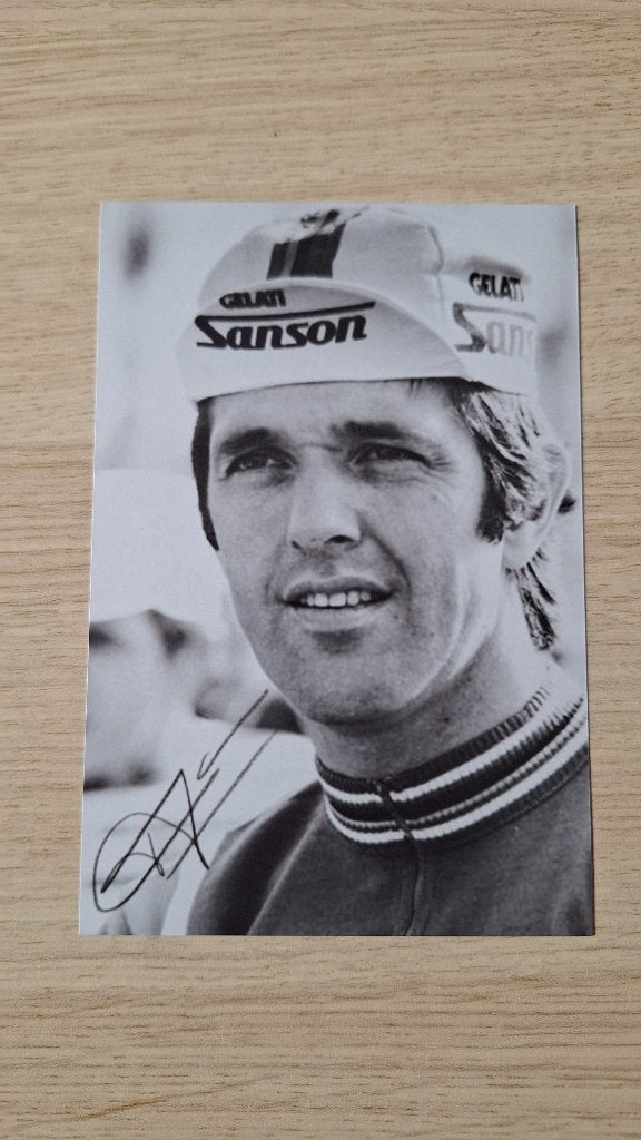 Roger de Vlaeminck Tour # Foto met handtekening (print), Verzamelen, Verzenden, Nieuw, Overige typen