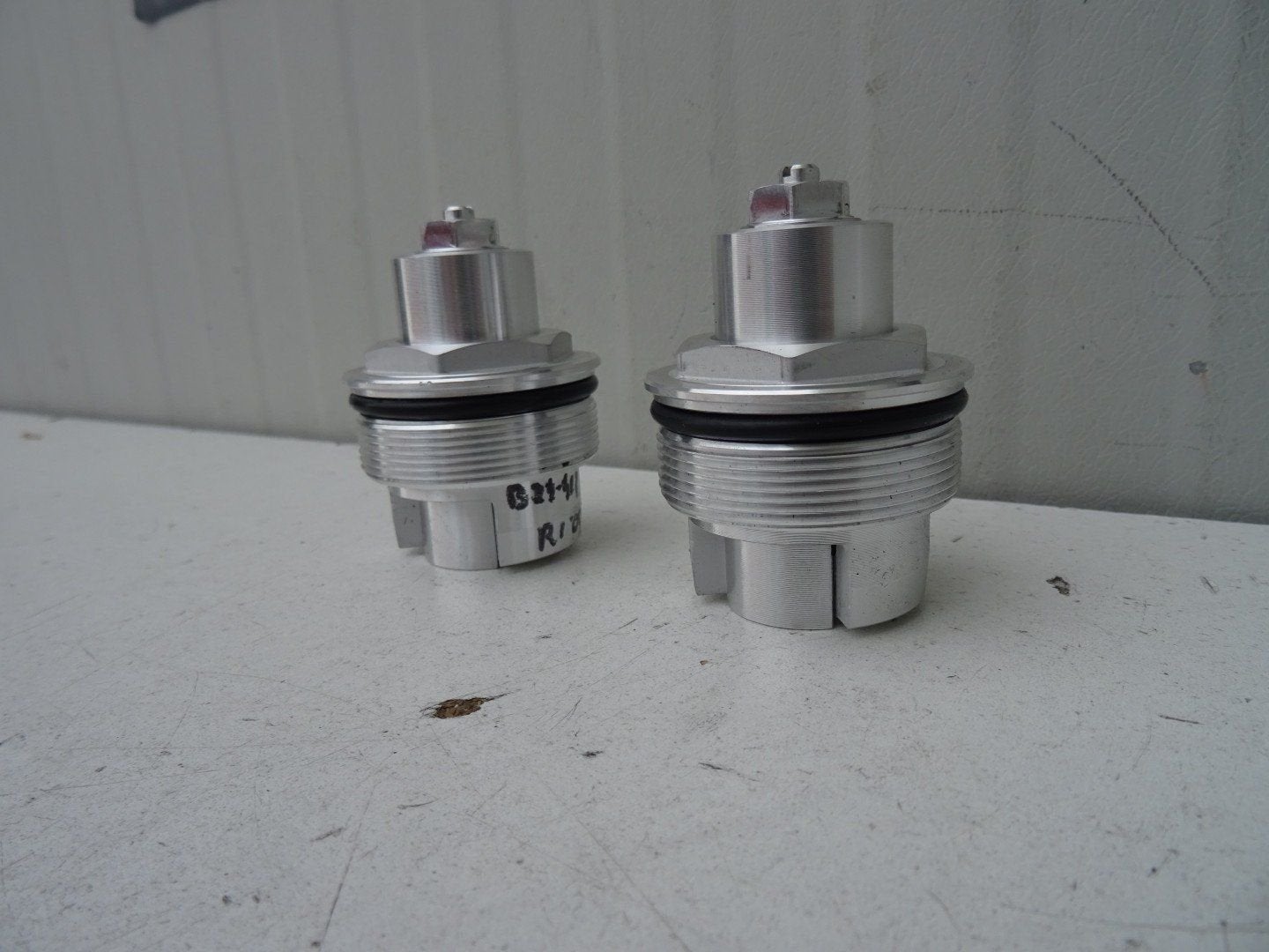 Bovenste Dop / Doppen Voorvork Yamaha YZF R1 2009-2010-2014, Neuf, -, -, -