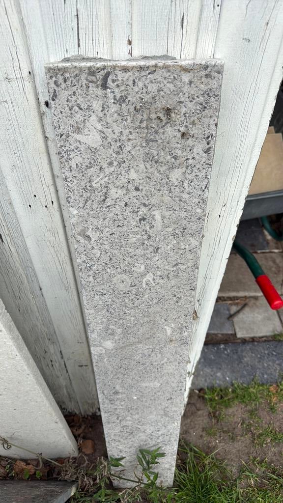 Tablet marmer en beton, Ophalen, Zo goed als nieuw
