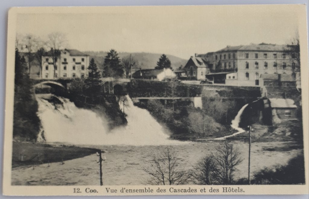 CP ancienne : COO Stavelot Vue Chutes & Hôtels.ref.E210, Enlèvement ou Envoi, Avant 1920, Non affranchie, Liège