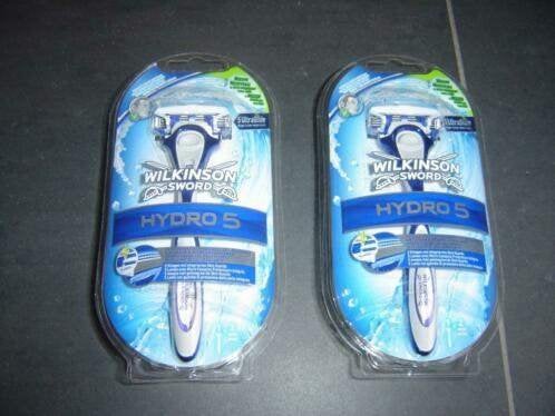 2 appareils Wilkinson Hydro 5 avec 2 lames neufs, Enlèvement ou Envoi, Neuf, Tout le visage, Soins