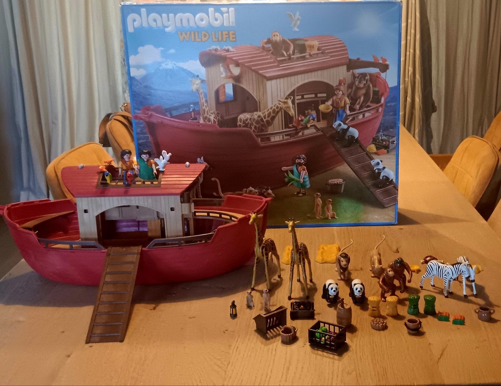 playmobil ark van Noah, Ophalen, Wild life, Complete set, Zo goed als nieuw