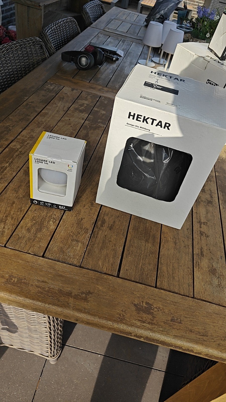 HEKTAR lamp (nooit gebruikt), Maison & Meubles, Lampes | Suspensions, Enlèvement, Neuf, Métal, Hanglamp