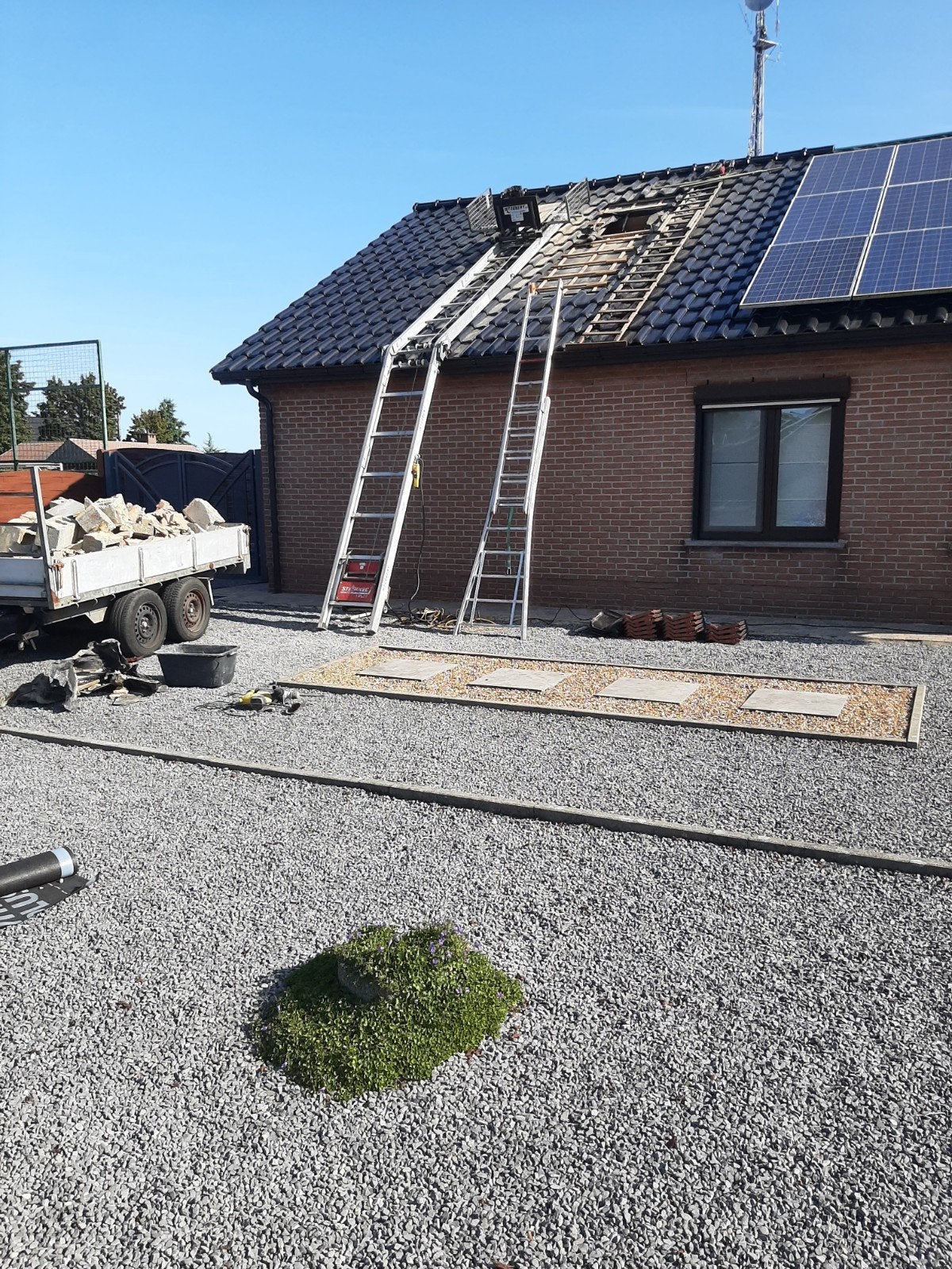 voor pannen, Doe-het-zelf en Bouw, Ophalen, Gebruikt, Compleet systeem