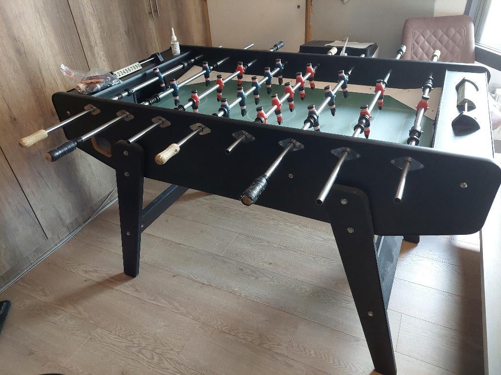 Tafelvoetbal, sjotter Tom en Rudi home. zgan, Ophalen, Zo goed als nieuw