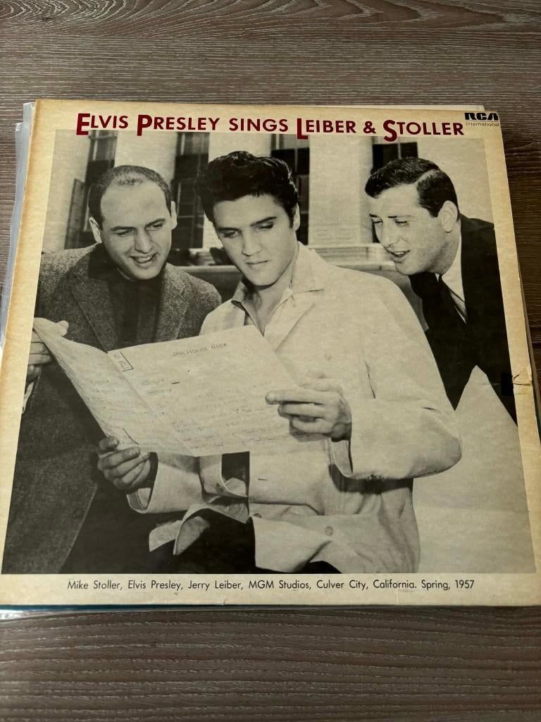 Elvis lp Elvis Presley sings Leiber & Stoller, Engelse pers., Ophalen of Verzenden, Zo goed als nieuw, Rock-'n-Roll, 12 inch