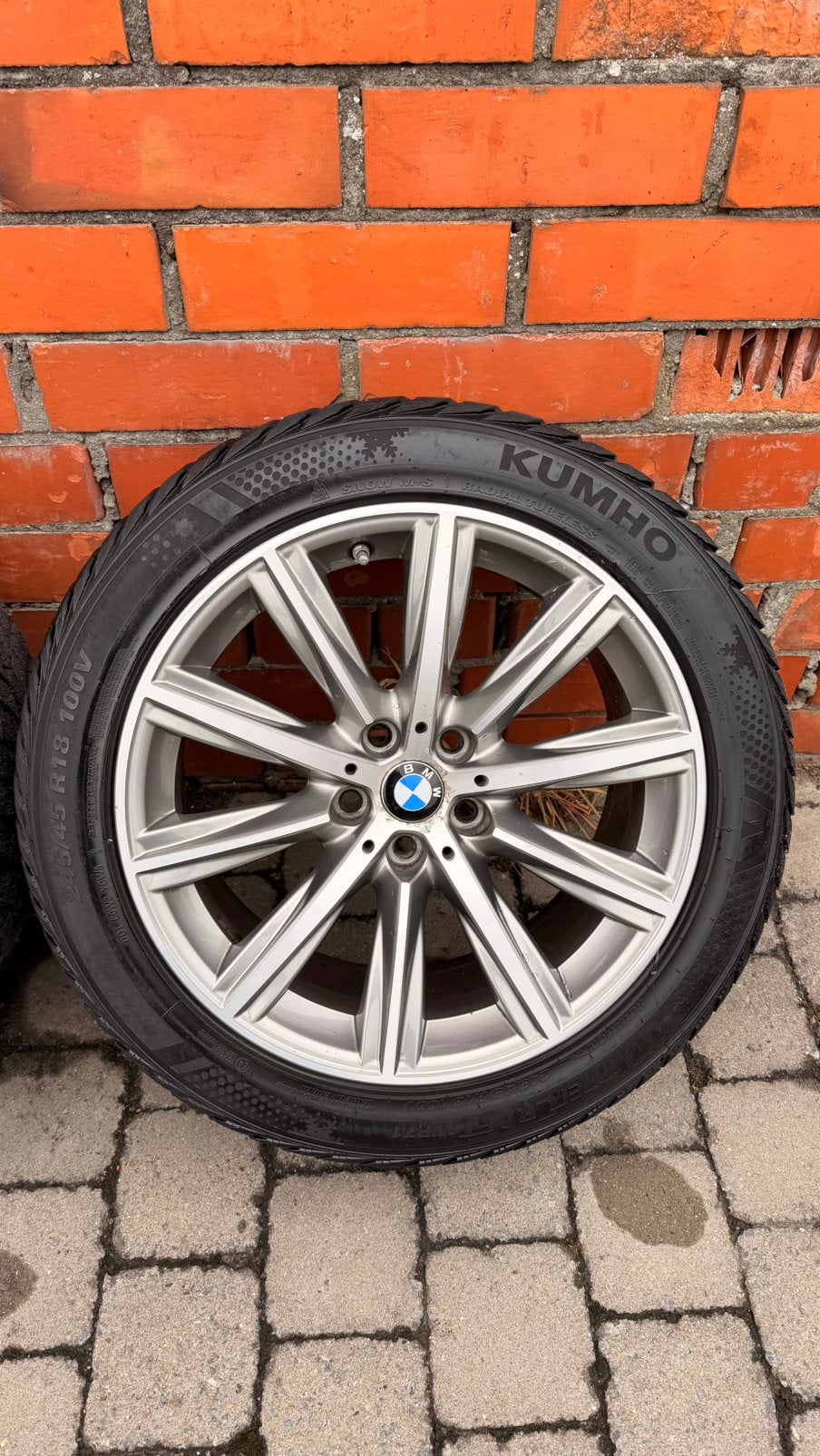 Bmw 18” velgen / bmw 5 G30 & G31 / Sensoren / Winter, Ophalen, 18 inch, Banden en Velgen, Winterbanden