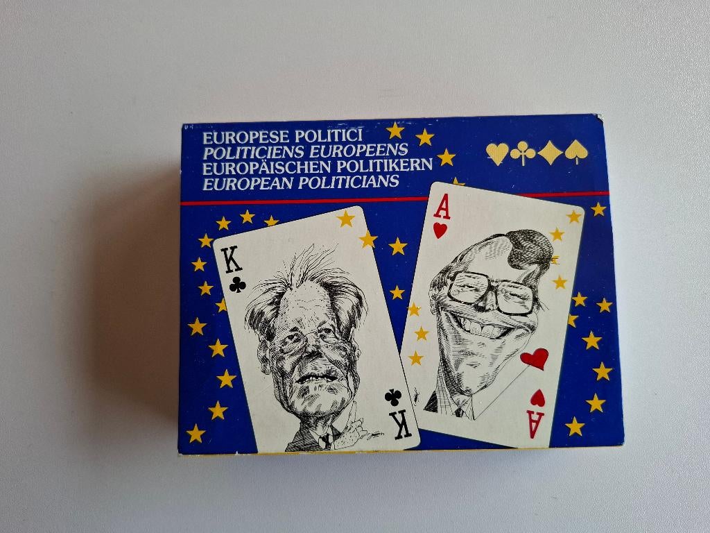 speelkaarten (karikaturen van Europese politici), Verzamelen, Ophalen, Speelkaart(en)