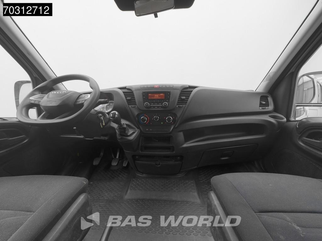 Iveco Daily 35C14 Kipper met Kist Dubbel Cabine 3,5t Trekhaa, Stof, Gebruikt, Euro 6, Iveco