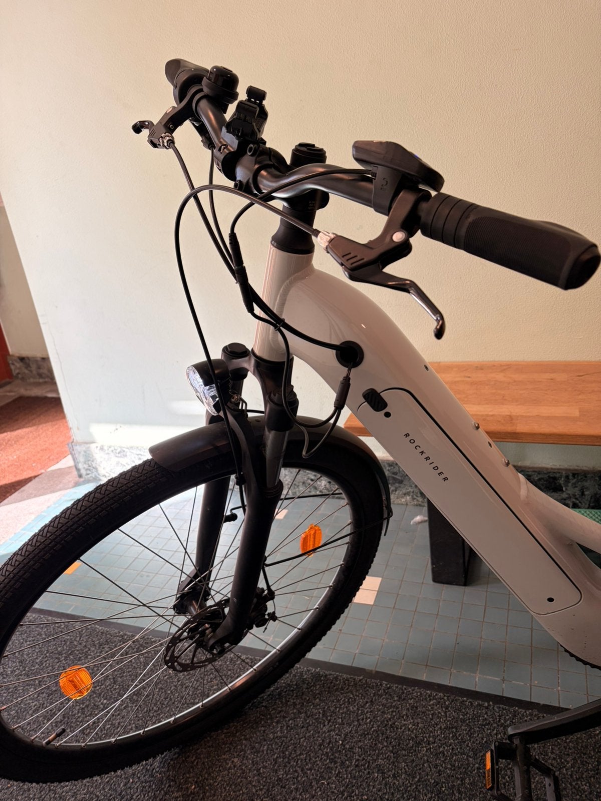 Decathlon Rockrider Electrische Fiets, Ophalen, Zo goed als nieuw