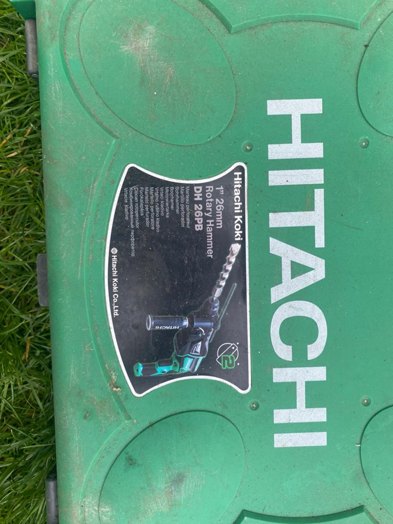 Hitachi boormachine, Doe-het-zelf en Bouw, Gereedschap | Boormachines, Ophalen, Zo goed als nieuw, Boormachine