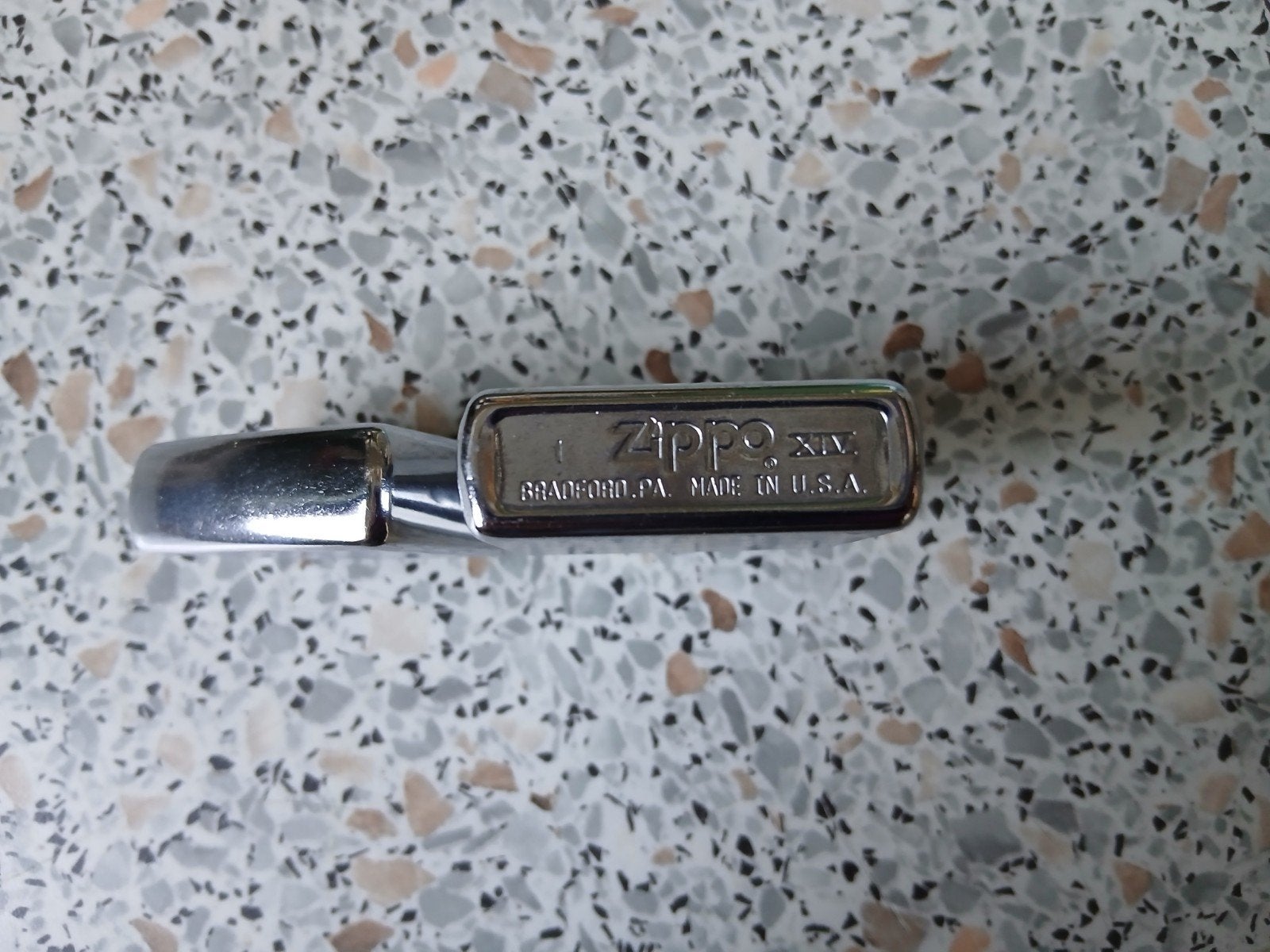 Zippo zilvergrijs, Verzamelen, Ophalen of Verzenden, Aansteker