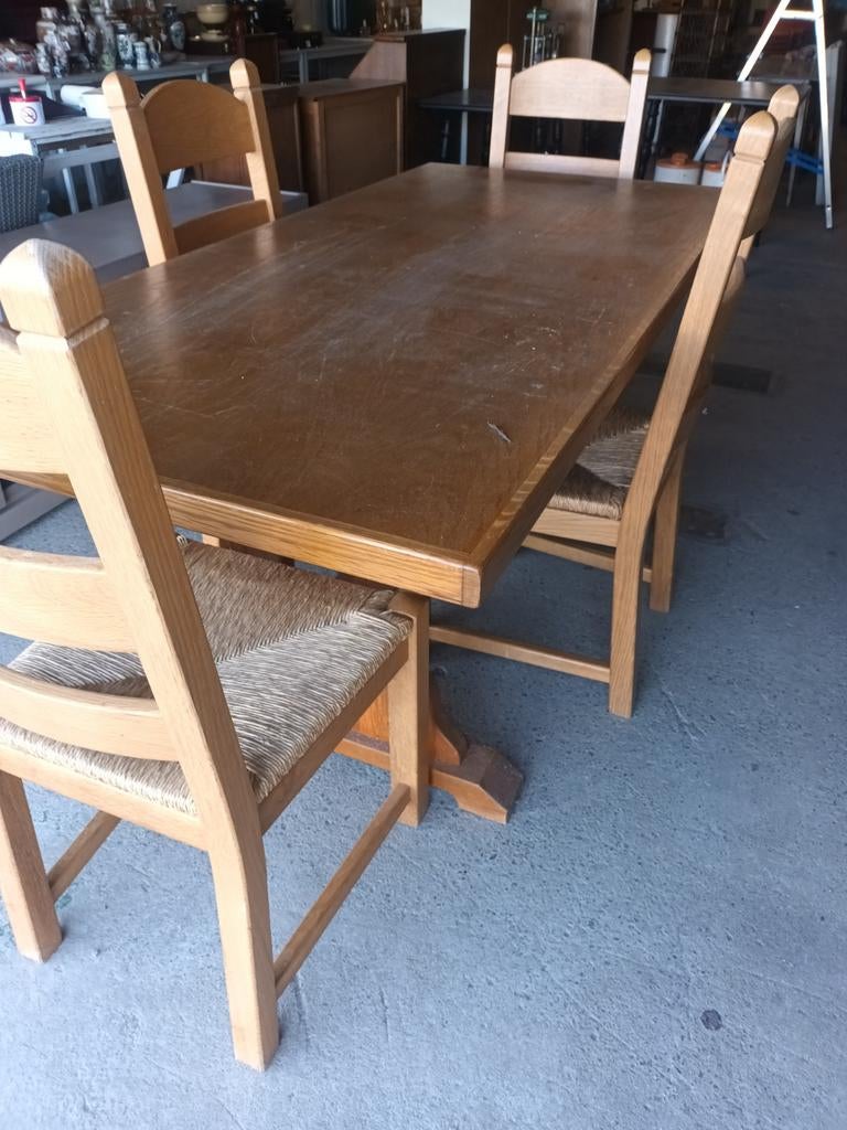 Tafel + 4 stoelen, Huis en Inrichting, Ophalen, ###, ##€, ###