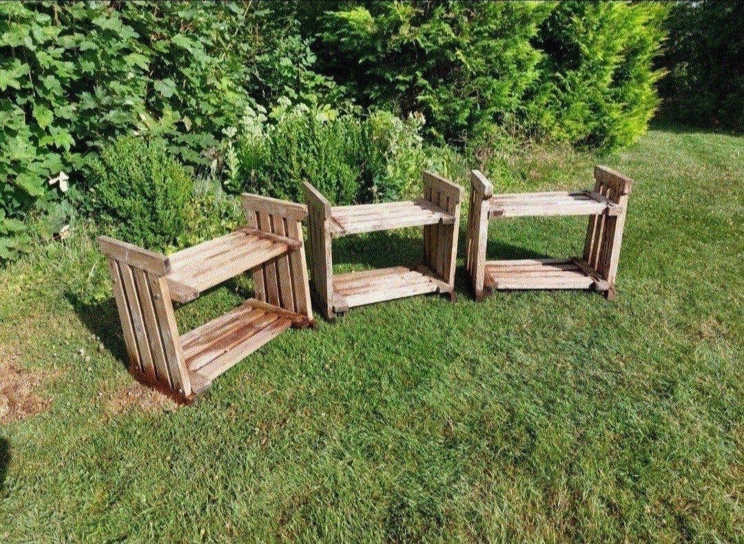 3 bacs à plantes, Jardin & Terrasse, Enlèvement