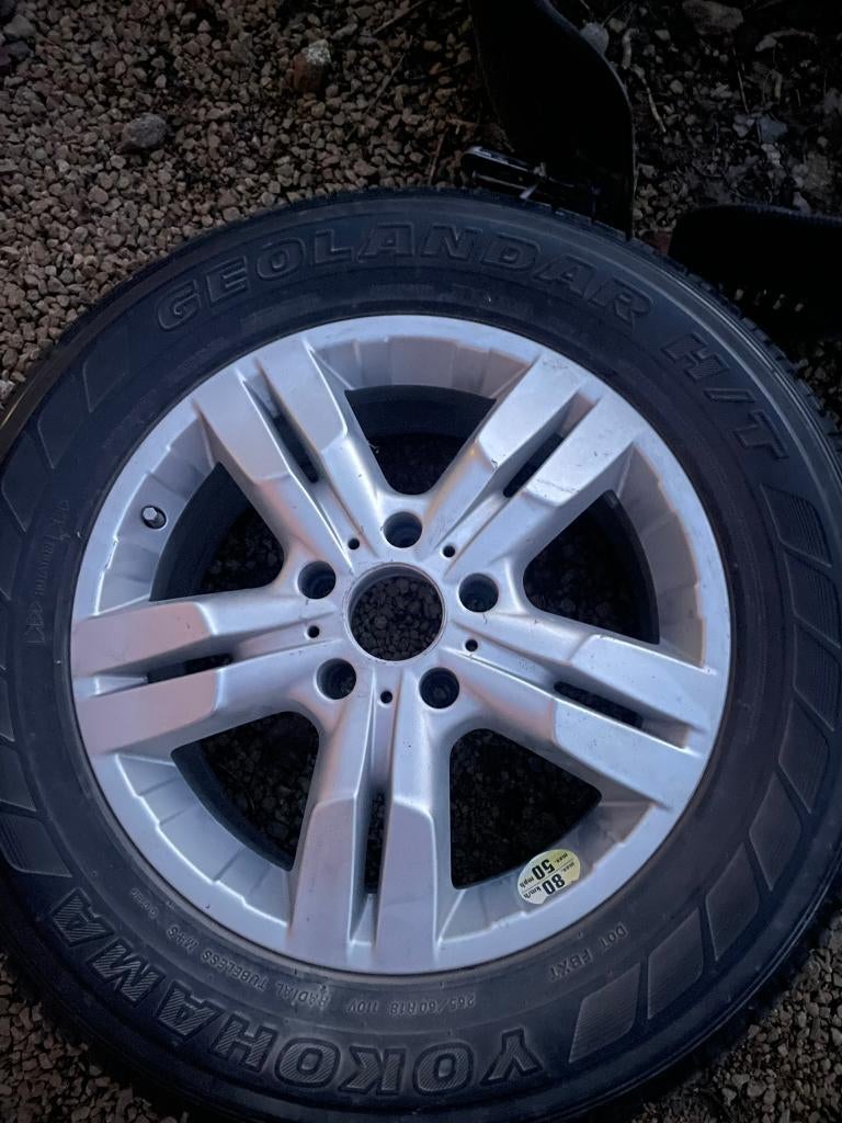 Jantes Mercedes Classe G, Autos : Pièces & Accessoires, Pneus & Jantes, Enlèvement, 18 pouces, Jante(s)