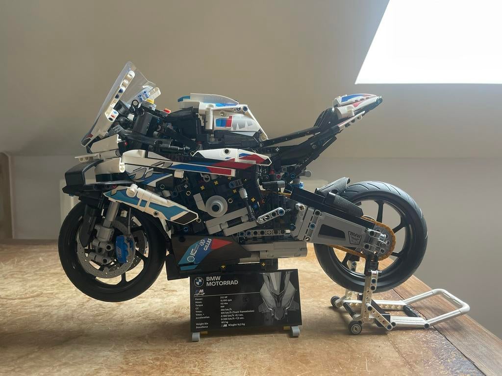 Maquette de moto BMW Lego, Enlèvement, Comme neuf, Autres types, Lego