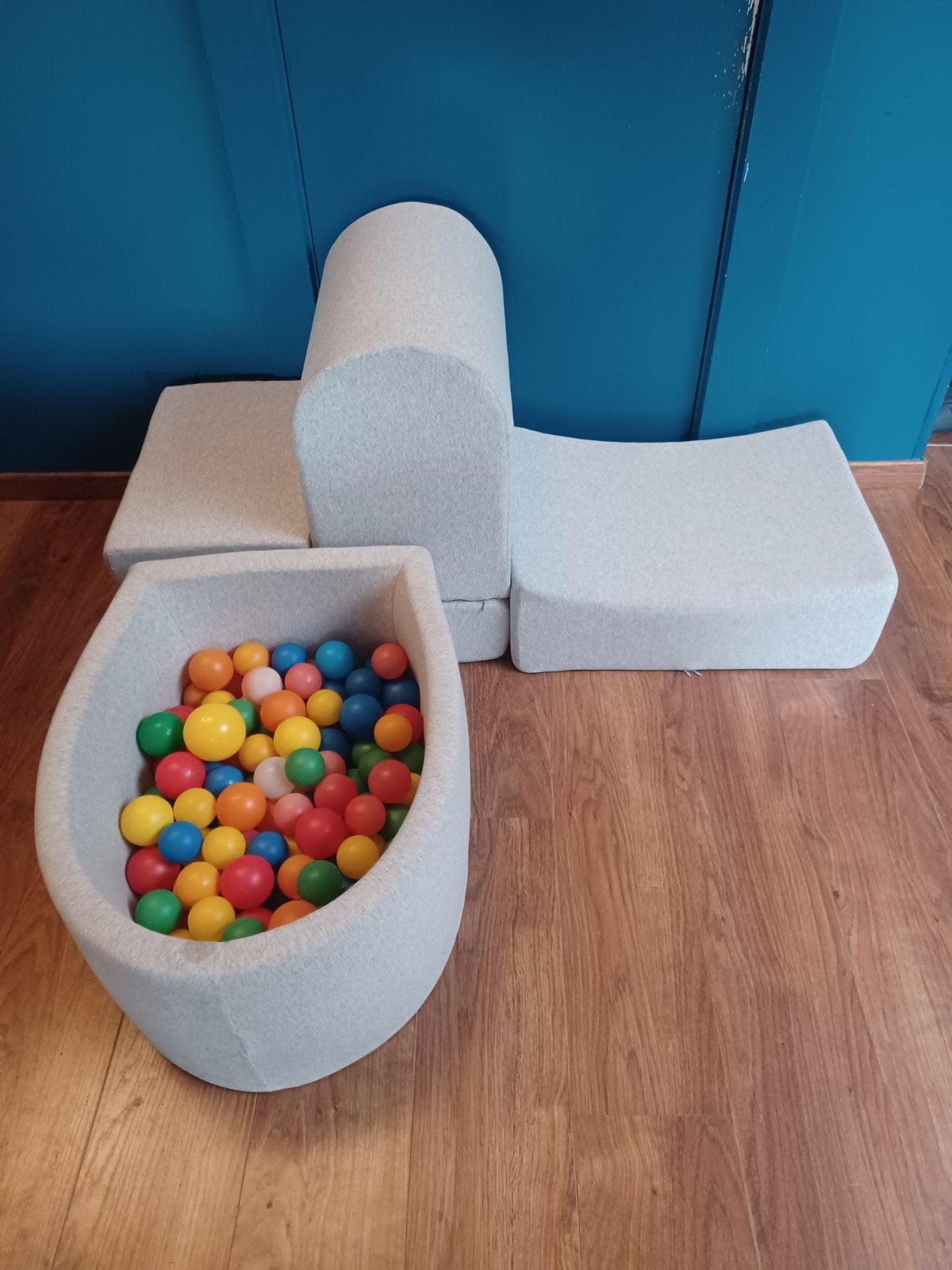 Speelkussens inclusief ballenbadje in uitstekende staat!, Enlèvement, Comme neuf, Autres types