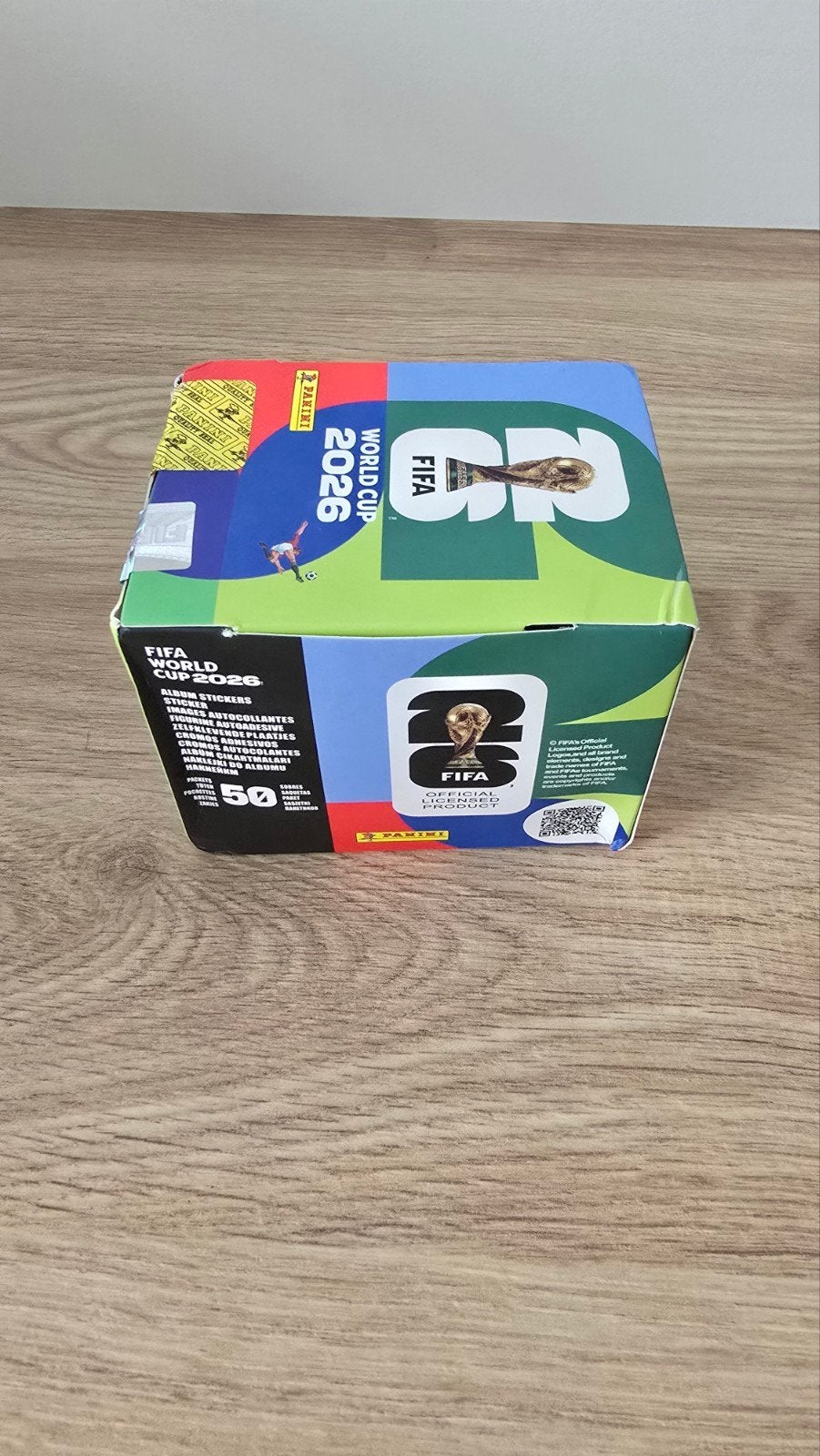 Panini FIFA World Cup 2026 – sealed display 50 pakjes, Ophalen of Verzenden, Nieuw
