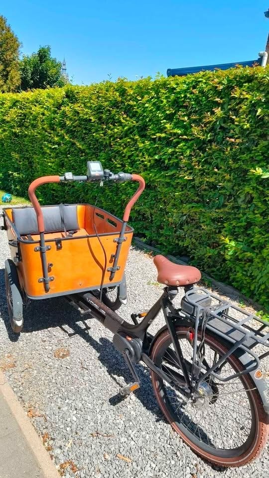 Elektrische bakfiets vogue 3, 4 kinderen of meer, Gebruikt, Elektrisch, Ophalen