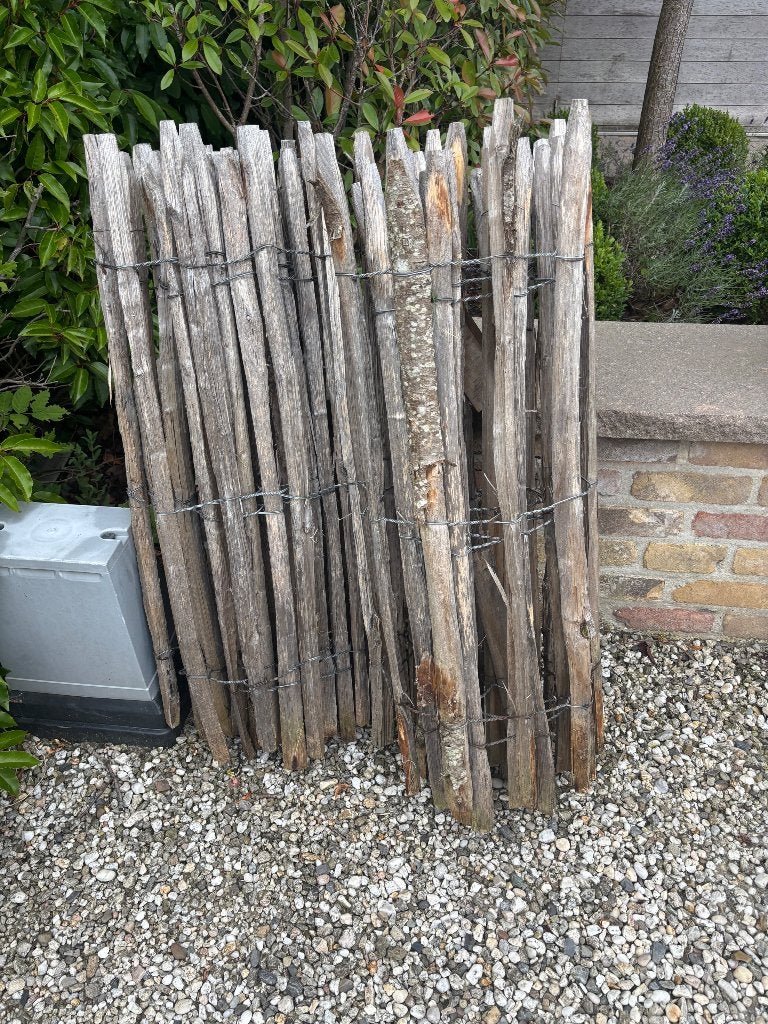 Houten afsluiting schapenhek, Tuin en Terras, Tuinhekken en Hekwerk, Ophalen, Gebruikt, Hout, Tuinhek