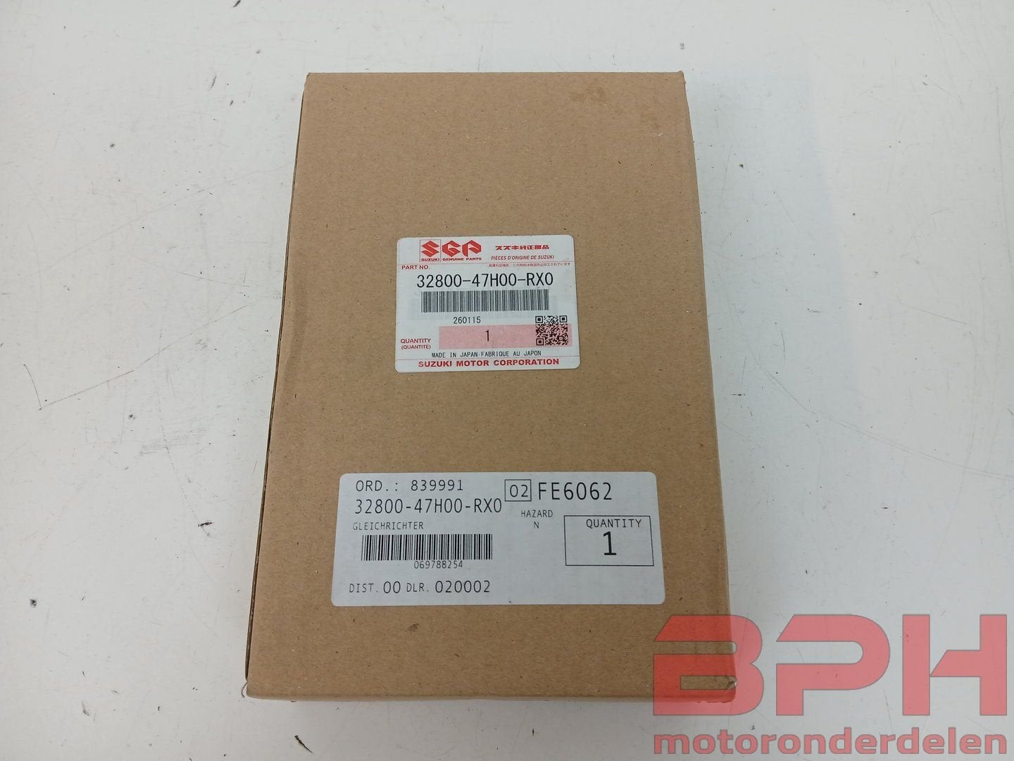 Nieuwe spanningsregelaar Suzuki GSX-R 600 750 K6 - L7 2006 t, -, -, Nieuw, Ophalen of Verzenden
