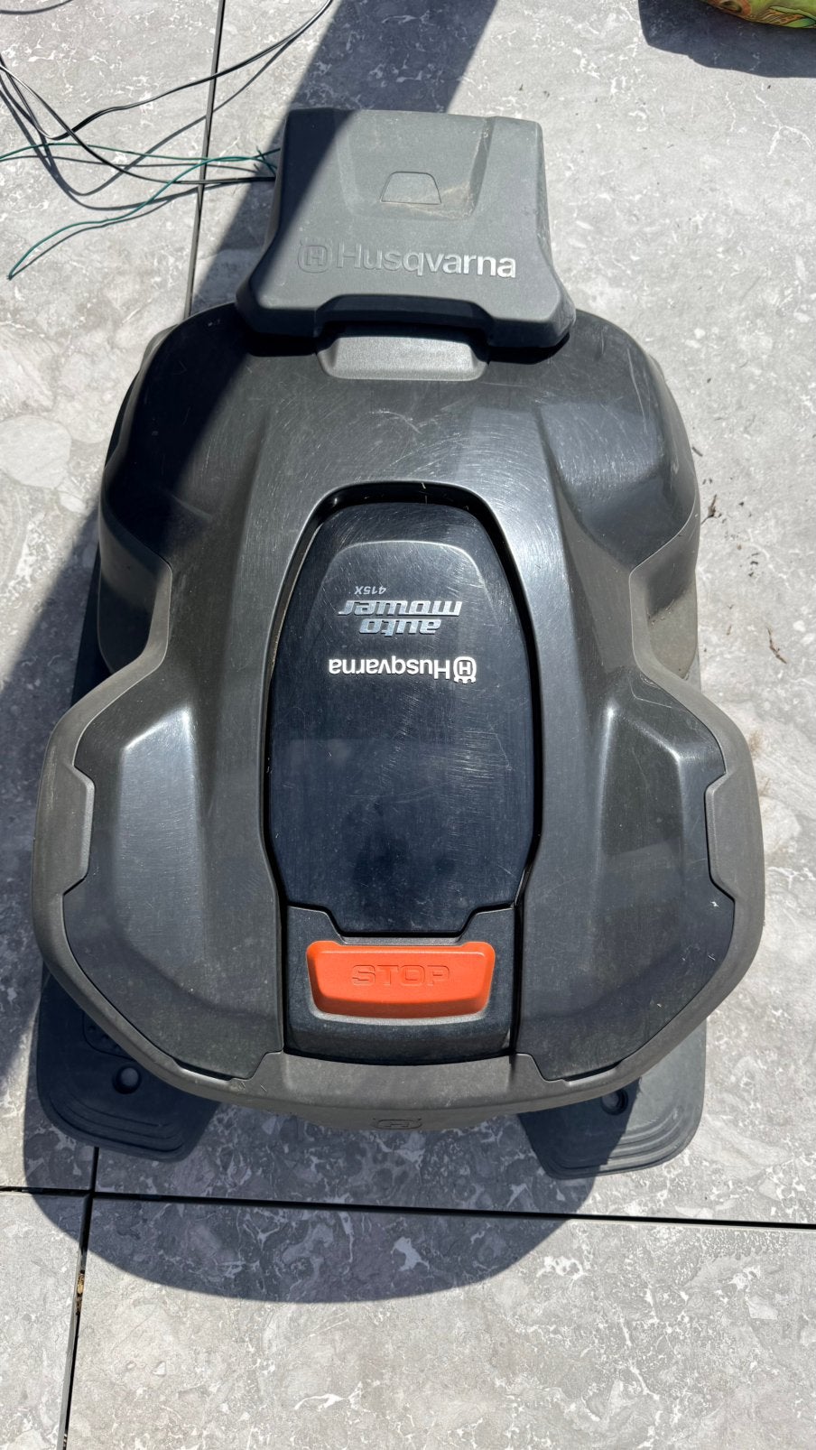 Robot tondeuse Husqvarna Automower 415X, Enlèvement, Utilisé