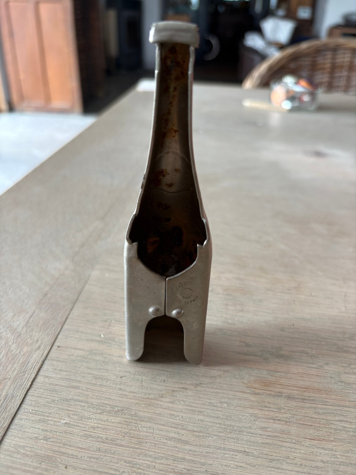 Flessenopener, Verzamelen, Ophalen, Zo goed als nieuw, Champagne