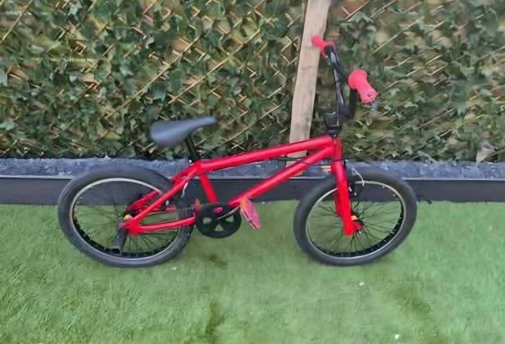 Bmx wipe red freestyle, Frein sur jante, B’twin, Enlèvement, Utilisé