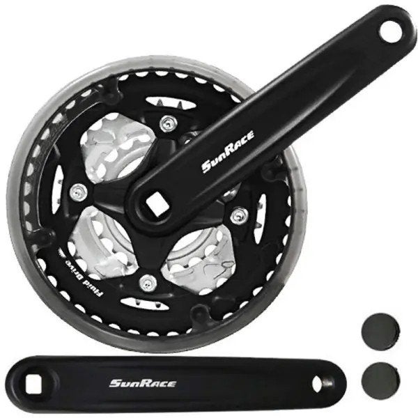SunRace crankstel FCM500
170mm.
Nieuw in verpakking., Fietsen en Brommers, Ophalen of Verzenden, Nieuw